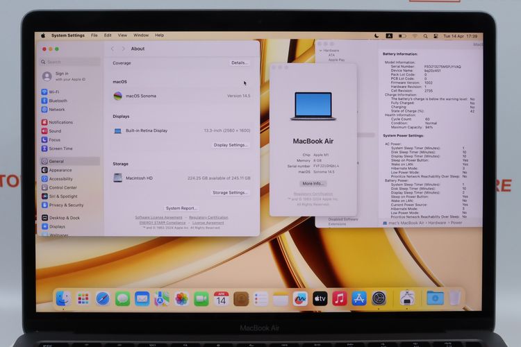 Macbook Air M1 13" 8.256GB รูปที่ 4