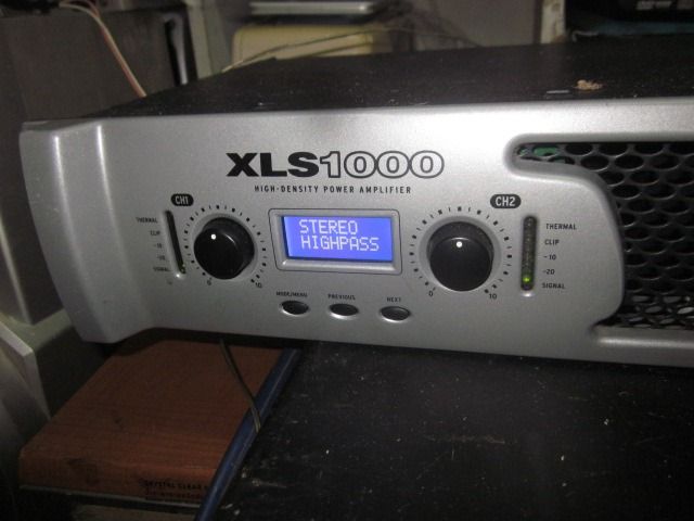 เครื่องเสียง CROWN  XLS1000 รูปที่ 3