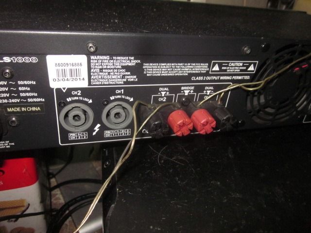 เครื่องเสียง CROWN  XLS1000 รูปที่ 6