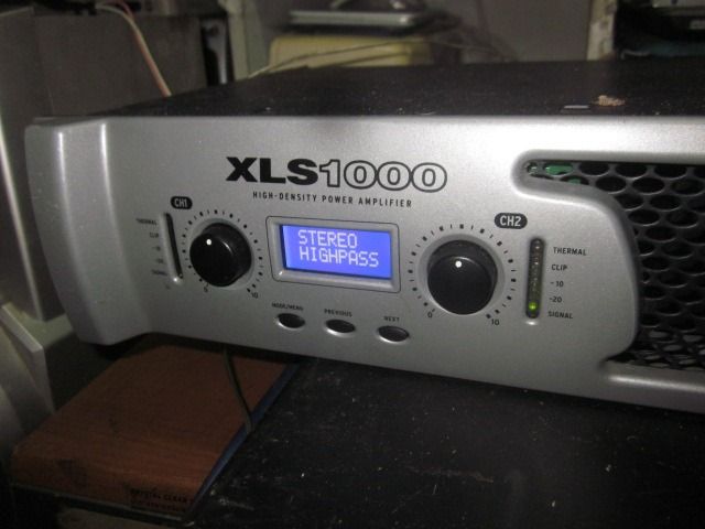 เครื่องเสียง CROWN  XLS1000 รูปที่ 2