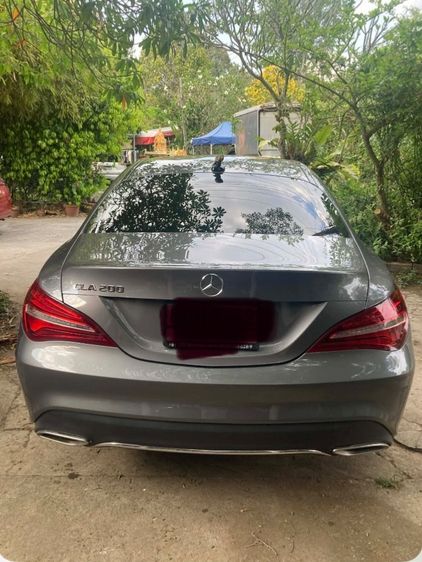 Mercedes-Benz CLA-Class 2019 CLA200 Sedan เบนซิน เกียร์อัตโนมัติ เทา รูปที่ 2