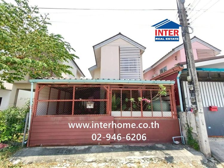 ทาวน์เฮ้าส์ 2 ชั้น 21 ตร.ว. หมู่บ้านเอื้ออาทร โครงการ10-2 คลอง10 ถนนรังสิต-นครนายก ถนนคลองสิบ ธัญบุรี ปทุมธานี