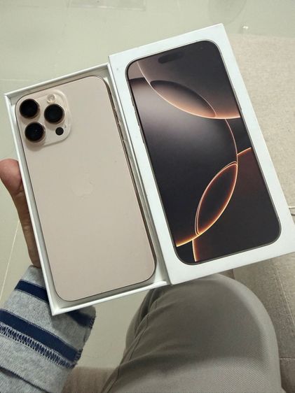 iPhone 16 pro max 512 gb desert titanium ครบกล่อง