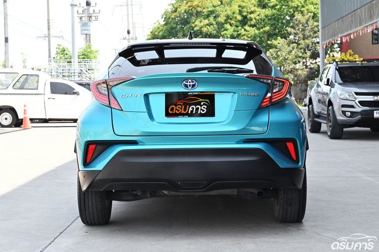 Toyota C-HR 2018 1.8 HV Hi Utility-car ไฮบริด ไม่ติดแก๊ส เกียร์อัตโนมัติ เขียว รูปที่ 4