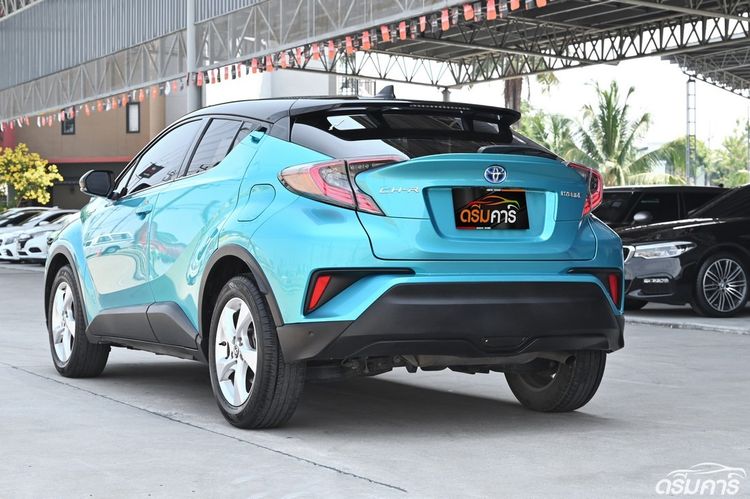 Toyota C-HR 2018 1.8 HV Hi Utility-car ไฮบริด ไม่ติดแก๊ส เกียร์อัตโนมัติ เขียว รูปที่ 3