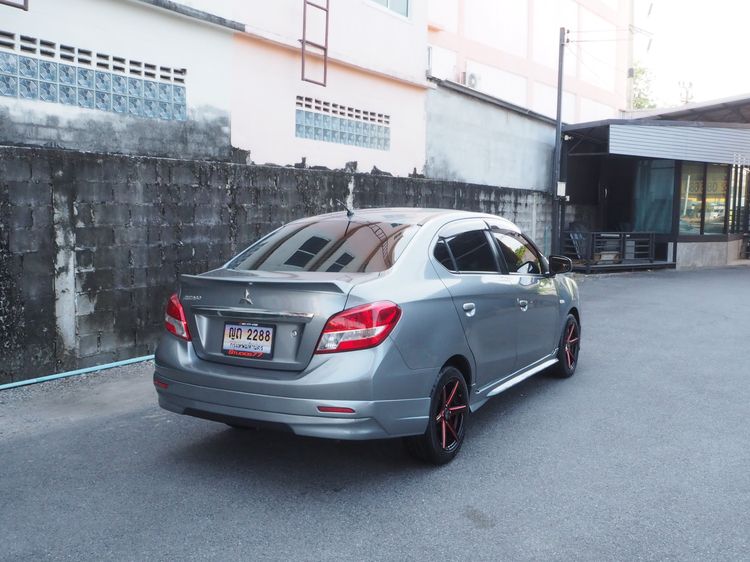 Mitsubishi Attrage 2019 1.2 GLX Sedan เบนซิน ไม่ติดแก๊ส เกียร์อัตโนมัติ เทา รูปที่ 4