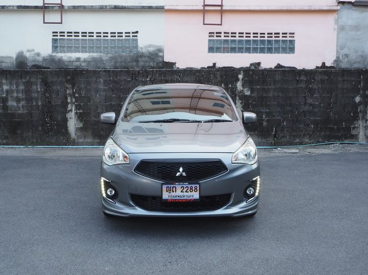 Mitsubishi Attrage 2019 1.2 GLX Sedan เบนซิน ไม่ติดแก๊ส เกียร์อัตโนมัติ เทา รูปที่ 3