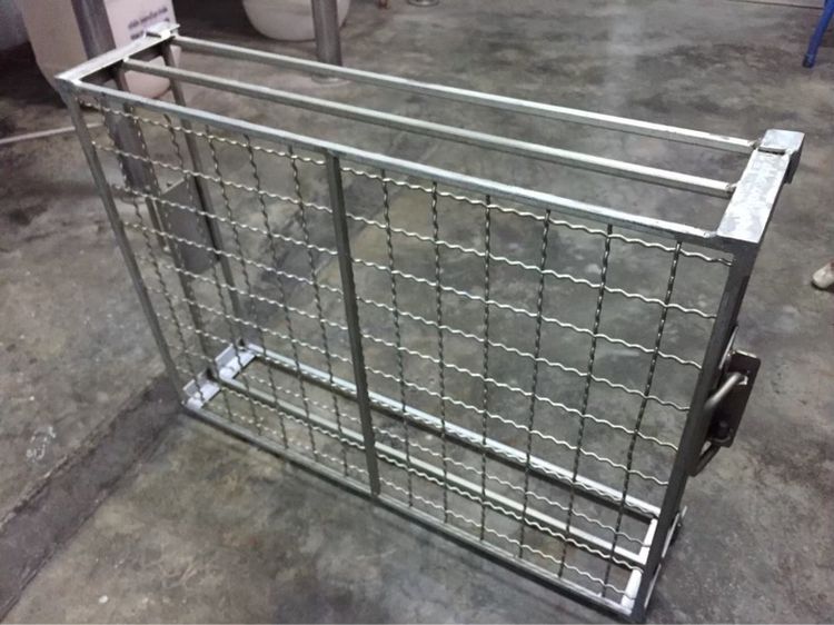 ตะแกรงเหล็กชุบซิ๊งค์ คุณภาพดี ทนน้ำได้ ไม่เป็นสนิม แข็งแรง ใช้งานได้หลายรูปแบบ รูปที่ 5