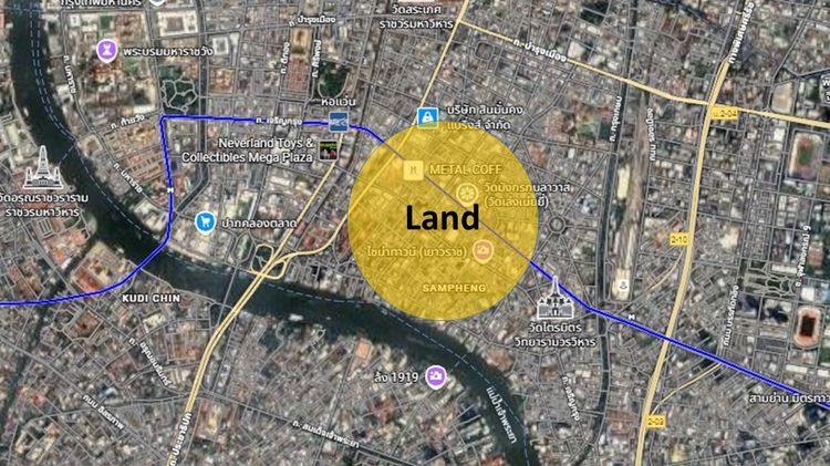 ขายที่ดินพร้อมสิ่งปลูกสร้าง ติดถนนมหาจักร ใจกลางสำเพ็งและเยาวราช ใกล้ MRT วัดมังกร  รูปที่ 4
