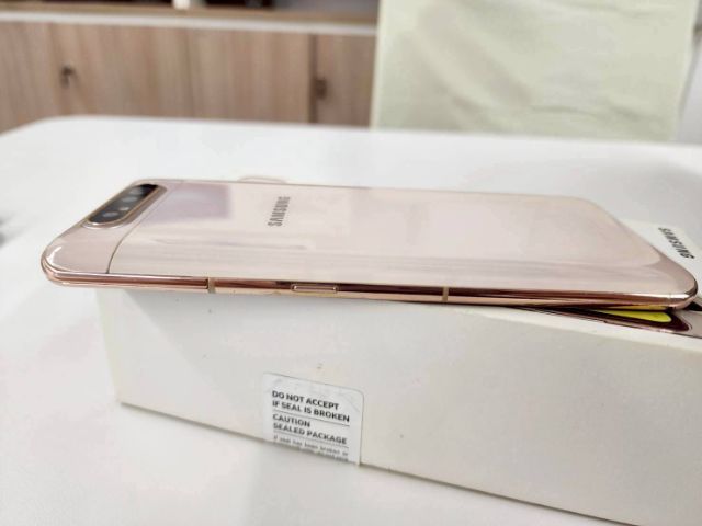 ( Sale ) Samsung A80 (Angel Gold) Top SeriesA กล้องหมุน เซลฟี่ชัดจากกล้อง 3 เลนส์  รูปที่ 12