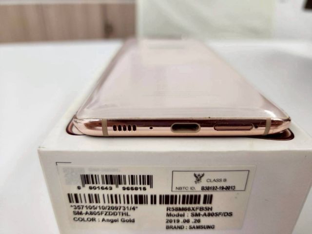 ( Sale ) Samsung A80 (Angel Gold) Top SeriesA กล้องหมุน เซลฟี่ชัดจากกล้อง 3 เลนส์  รูปที่ 8