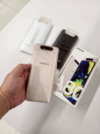 ( Sale ) Samsung A80 (Angel Gold) Top SeriesA กล้องหมุน เซลฟี่ชัดจากกล้อง 3 เลนส์  รูปที่ 14