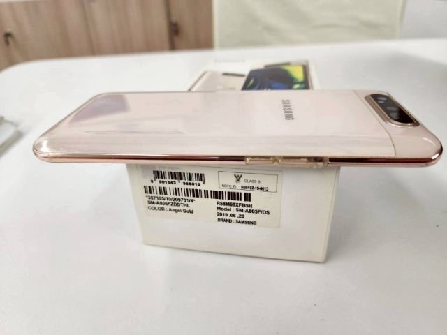 ( Sale ) Samsung A80 (Angel Gold) Top SeriesA กล้องหมุน เซลฟี่ชัดจากกล้อง 3 เลนส์  รูปที่ 11