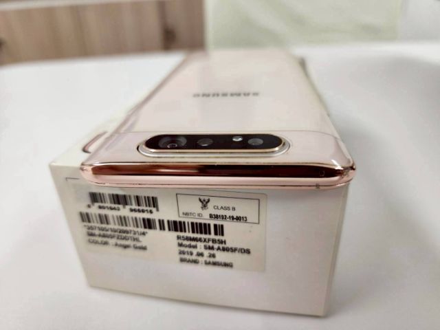 ( Sale ) Samsung A80 (Angel Gold) Top SeriesA กล้องหมุน เซลฟี่ชัดจากกล้อง 3 เลนส์  รูปที่ 9