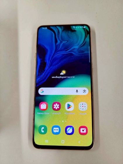 ( Sale ) Samsung A80 (Angel Gold) Top SeriesA กล้องหมุน เซลฟี่ชัดจากกล้อง 3 เลนส์  รูปที่ 10