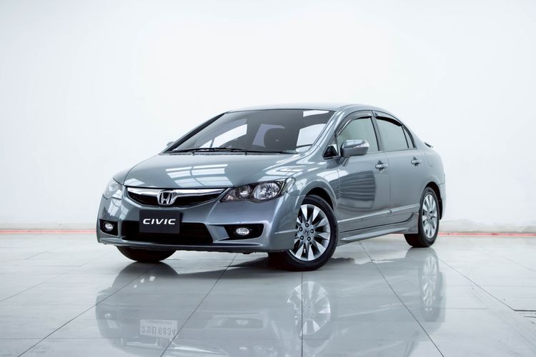 Honda Civic 2010 1.8 E i-VTEC Sedan เบนซิน ไม่ติดแก๊ส เกียร์อัตโนมัติ เทา