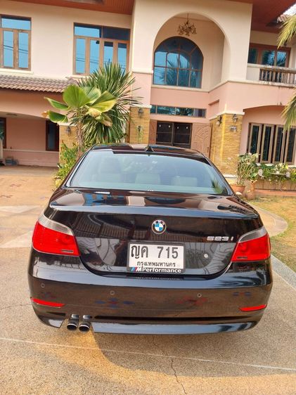 BMW Series 5 2007 523i Sedan เบนซิน ไม่ติดแก๊ส เกียร์อัตโนมัติ ดำ รูปที่ 4