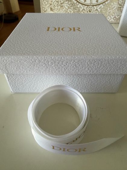 ถุงกระดาษ กล่อง ถุงผ้าDior แบรนด์ของแท้ จากเคาน์เตอร์ไทย มือสอง รูปที่ 2