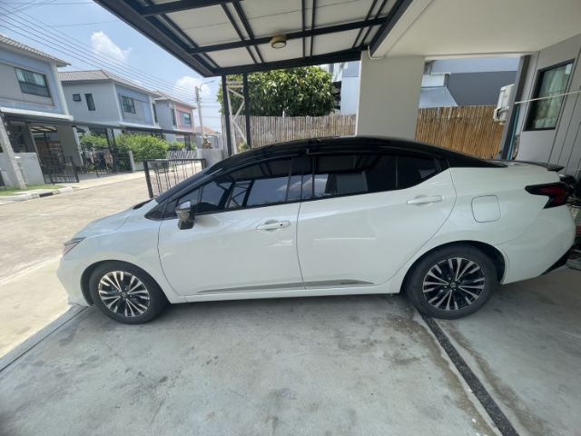 Nissan Almera 2022 1.0 VL Sedan เบนซิน ไม่ติดแก๊ส เกียร์อัตโนมัติ ขาว รูปที่ 4