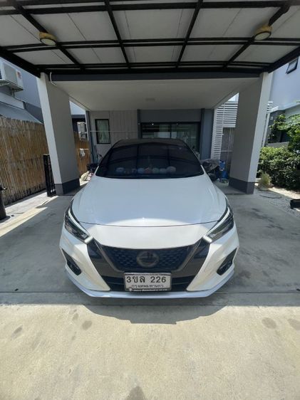 Nissan Almera 2022 1.0 VL Sedan เบนซิน ไม่ติดแก๊ส เกียร์อัตโนมัติ ขาว รูปที่ 2