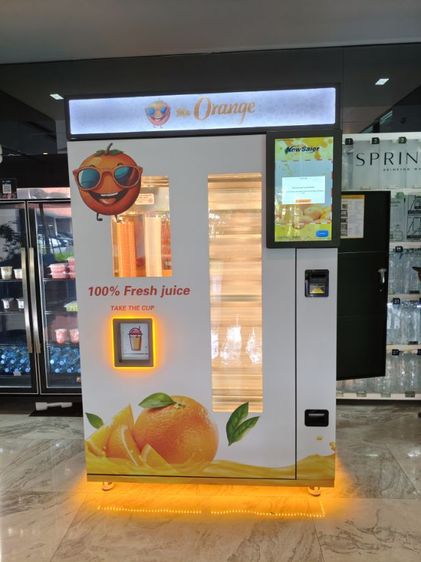 Fresh Orange Juice Vending Machine รูปที่ 2