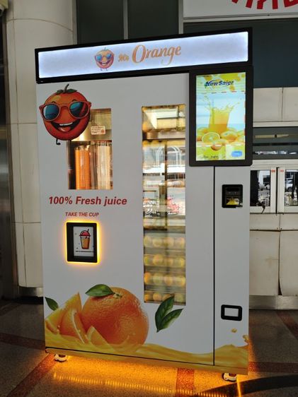 Fresh Orange Juice Vending Machine รูปที่ 3