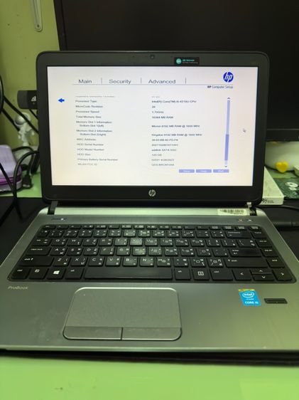 Notebook HP i5 Ram16 รูปที่ 2