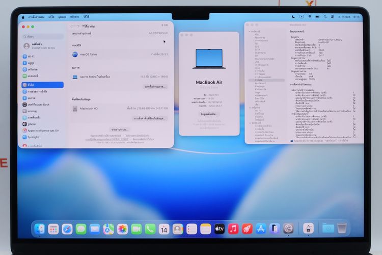 Macbook Air M3 15" 8.256GB  รูปที่ 4
