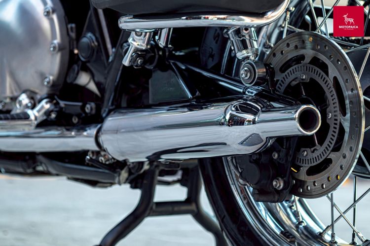 Triumph Bonneville T100 ปี2019 สีดำเงา วิ่ง17,000Km. สภาพใหม่มาก รูปที่ 7