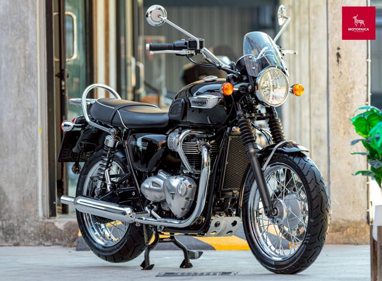 Triumph Bonneville T100 ปี2019 สีดำเงา วิ่ง17,000Km. สภาพใหม่มาก