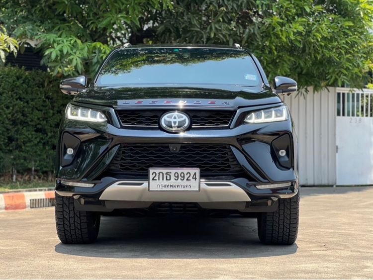 Toyota Fortuner 2020 2.4 Legender Utility-car ดีเซล ไม่ติดแก๊ส เกียร์อัตโนมัติ ดำ รูปที่ 2