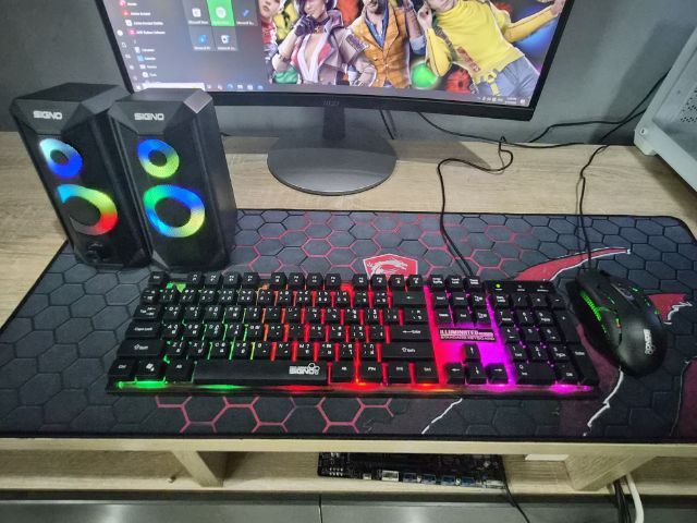 คอมเซ็ตสเปคแรง เล่นลื่นทุกเกมส์ i5-14400F  RAM 16G  VGA RTX2060 6G  M.2 500G  จอโค้ง 23.8" รูปที่ 9