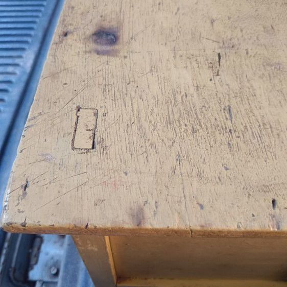 หีบไม้สักโบราณ เกือบร้อยปี รูปที่ 5