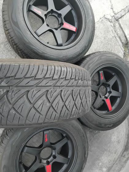 PE 37 สีดำด้าน 9 ครึ่ง 10 ครึ่งพร้อมยาง Nitto ปลายปี 20 รูปที่ 5
