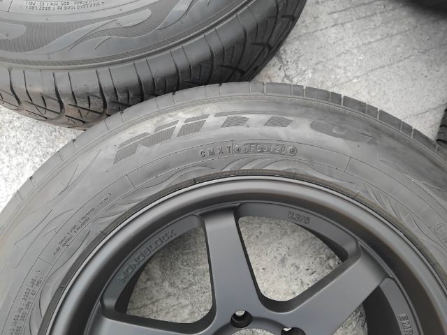 PE 37 สีดำด้าน 9 ครึ่ง 10 ครึ่งพร้อมยาง Nitto ปลายปี 20 รูปที่ 6