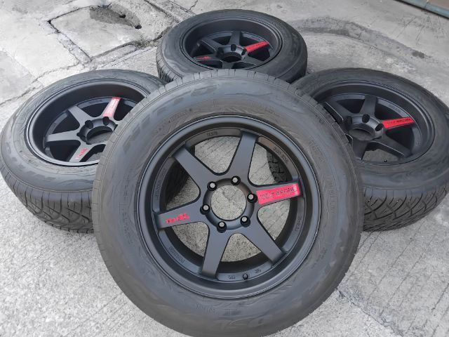 PE 37 สีดำด้าน 9 ครึ่ง 10 ครึ่งพร้อมยาง Nitto ปลายปี 20