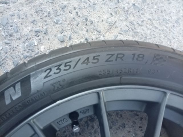 แม็ก RS 05 สีเทากัน 5 รู 114 พร้อมยางมิชลินปี 21 รูปที่ 4