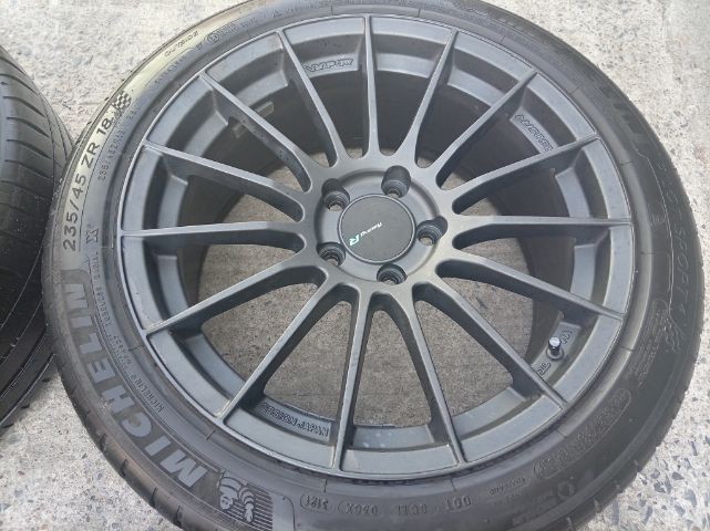 แม็ก RS 05 สีเทากัน 5 รู 114 พร้อมยางมิชลินปี 21 รูปที่ 5
