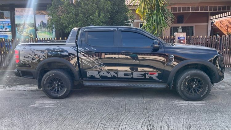 Ford Ranger 2023 2.0 Hi-Rider XLS Pickup ดีเซล ไม่ติดแก๊ส เกียร์อัตโนมัติ ดำ รูปที่ 2