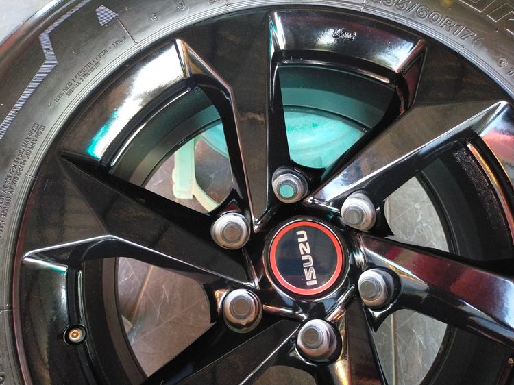 แม็กอีซูซุ ขอบ17 พร้อมยางบริสโตน 235 601 7 ปี24 ใส่ isuzu ตัวเตี้ยตั้งแต่ปี 20ขึ้นไป  ถึงปัจจุบัน รูปที่ 6