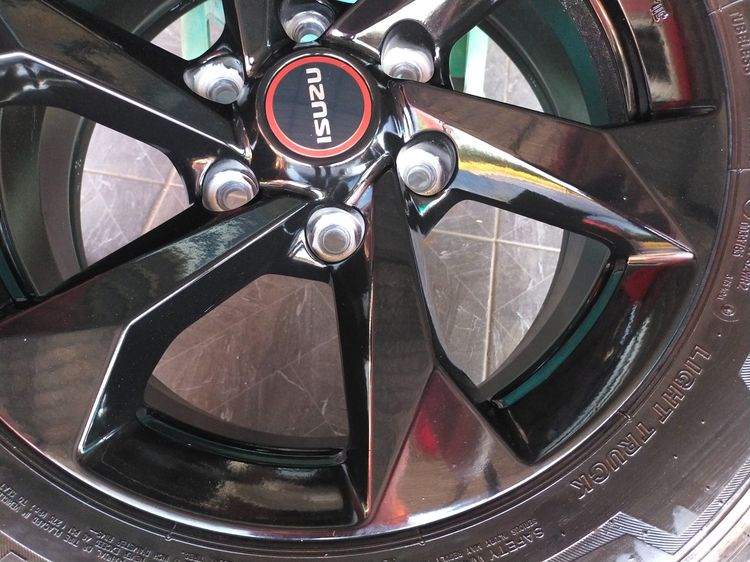 แม็กอีซูซุ ขอบ17 พร้อมยางบริสโตน 235 601 7 ปี24 ใส่ isuzu ตัวเตี้ยตั้งแต่ปี 20ขึ้นไป  ถึงปัจจุบัน รูปที่ 7