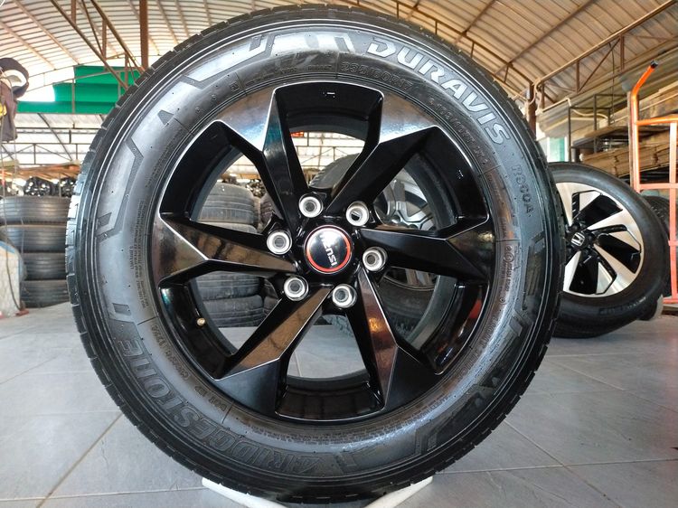 แม็กอีซูซุ ขอบ17 พร้อมยางบริสโตน 235 601 7 ปี24 ใส่ isuzu ตัวเตี้ยตั้งแต่ปี 20ขึ้นไป  ถึงปัจจุบัน รูปที่ 3