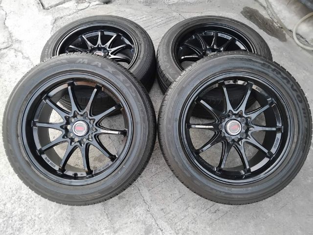 CE28 5 รู 114 ขอบ 18 กว้าง 8.5 ทั้ง 4 วงพร้อมยางปี 22 รูปที่ 3