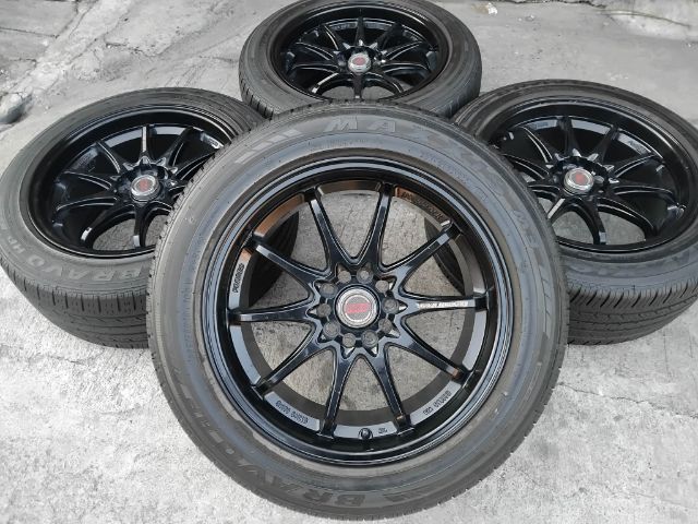 CE28 5 รู 114 ขอบ 18 กว้าง 8.5 ทั้ง 4 วงพร้อมยางปี 22 รูปที่ 4