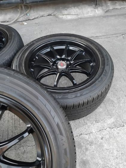 CE28 5 รู 114 ขอบ 18 กว้าง 8.5 ทั้ง 4 วงพร้อมยางปี 22 รูปที่ 7