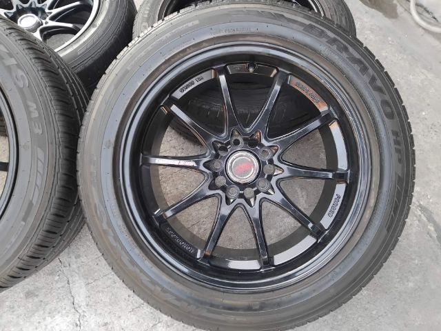 18" CE28 5 รู 114 ขอบ 18 กว้าง 8.5 ทั้ง 4 วงพร้อมยางปี 22