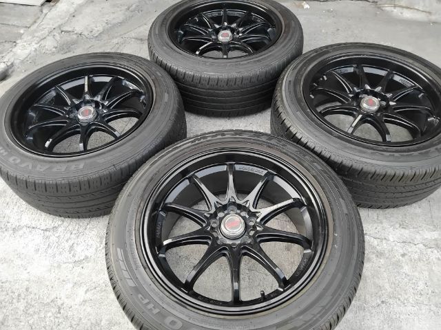 CE28 5 รู 114 ขอบ 18 กว้าง 8.5 ทั้ง 4 วงพร้อมยางปี 22 รูปที่ 8