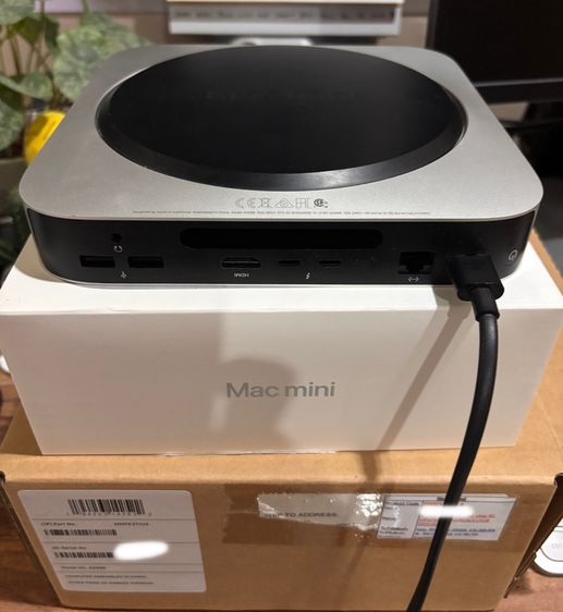 Mac Mini 2023 Apple M2 8-Core GPU 10-Core RAM 8GB SSD 512GB Full Box รูปที่ 2