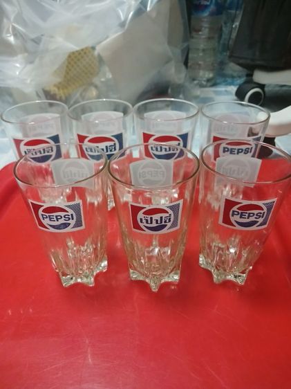 แก้วตูดจีบpepsi เก่าเก็บ7ใบ รูปที่ 2