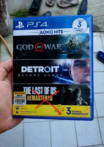 แผ่นแท้ PS4 Hits Bundle God of War and Detroit Become Human รูปที่ 3